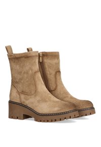 ETIKA CHESTER - Botines con plataforma - beige