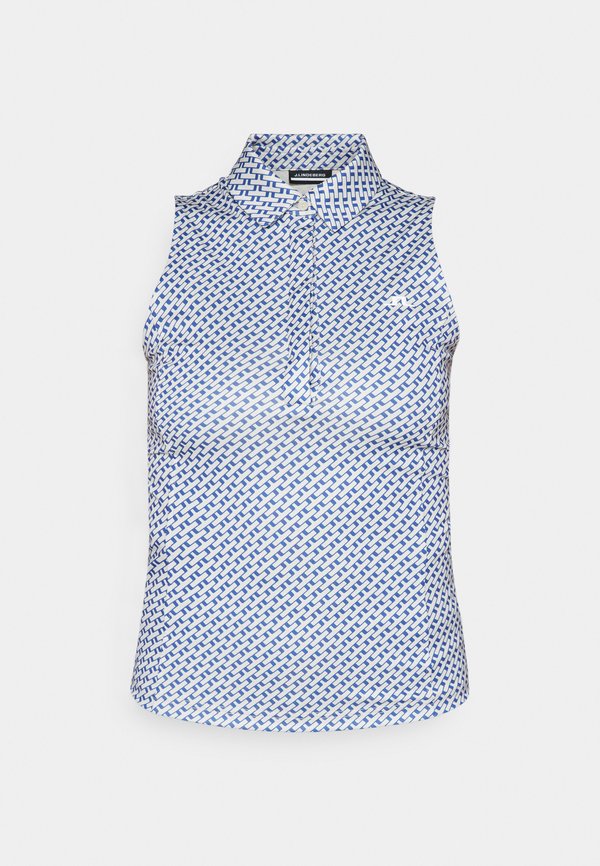 DENA PRINT SLEEVELESS - Polo shirt - moonbeam2