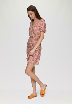 Shirt dress - hellbraun
