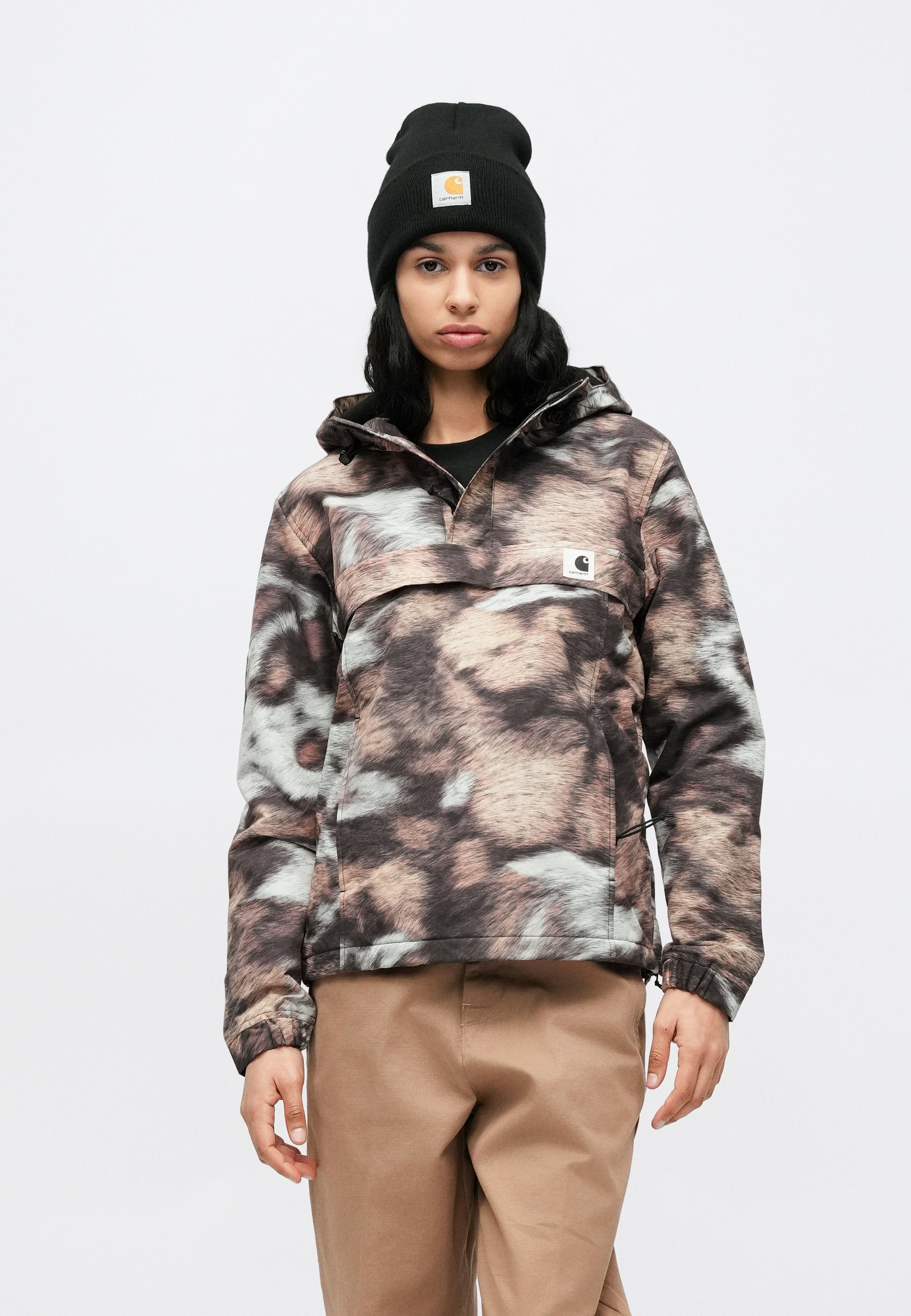 Carhartt WIP NIMBUS PULLOVER - Light jacket - brown - Zalando.ie