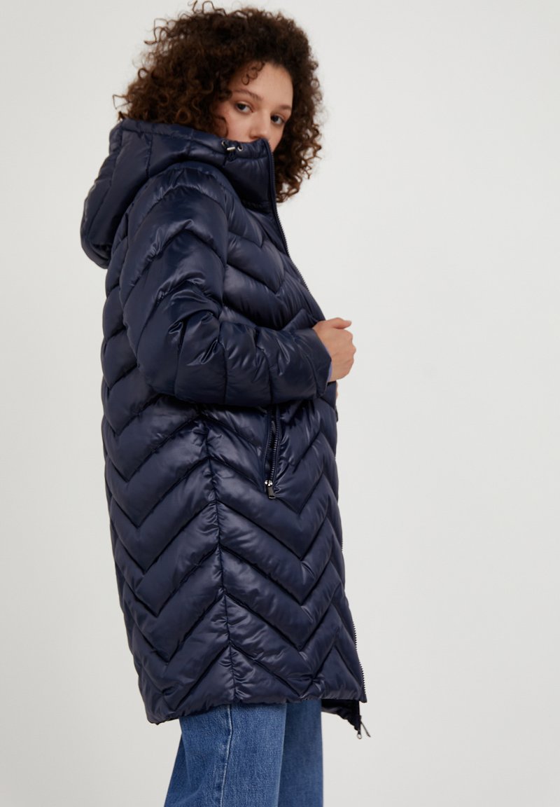 Damen Parkas | Finn Flare Wintermantel dark blue/dunkelblau - HR14022 Damen Parkas | Finn Flare Wintermantel dark blue/dunkelblau - HR14022
