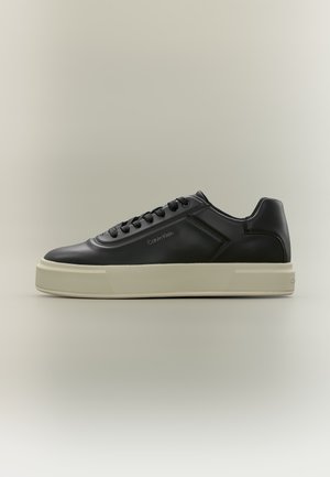 Calvin Klein, BASKET CUPS - Маратонки - black/dk ecru/silver