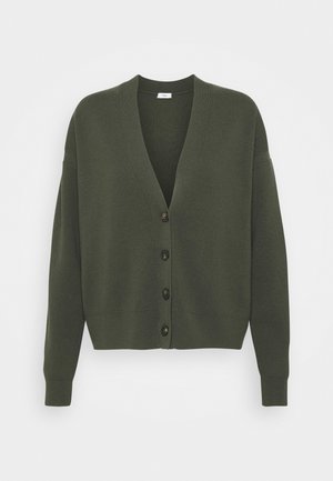 WOMENS BUTTON UP CARDIGAN - Kofta - thyme