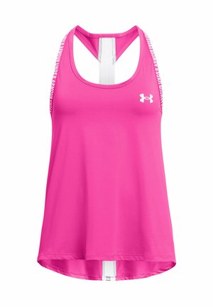 Under Armour KNOCKOUT - Tops - rebel pink