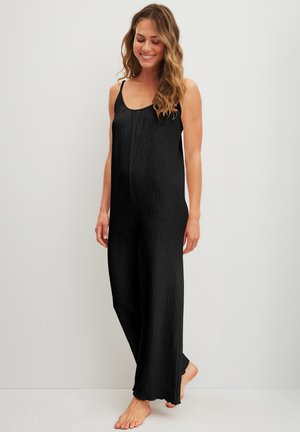 Calida FAVOURITES LAYERING JUMPSUIT LANG - Pyjama - schwarz