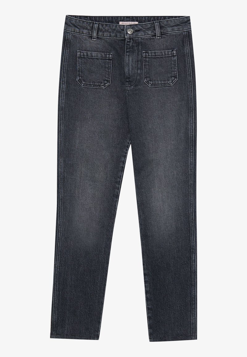 Anna Field Tall Jeans Skinny Fit zwart denim/blackdenim Anna Field Tall Jeans Skinny Fit zwart denim/blackdenim