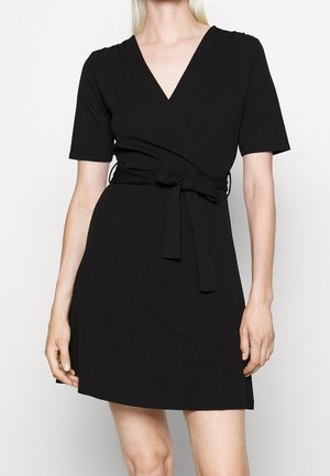 Vestito di maglina - black