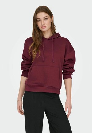 ONLBEST LIFE  - Sweat à capuche - tawny port
