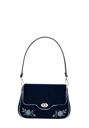 EMBROIDERED - Handbag - blue