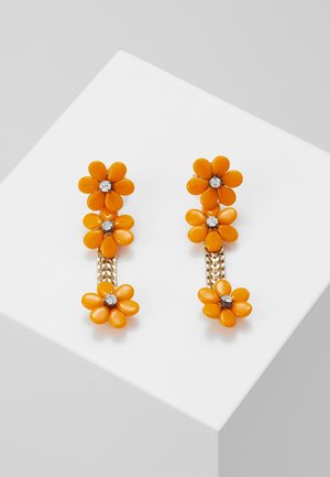 Earrings - orange