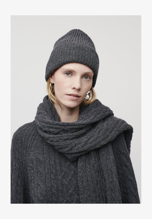 AMELIA - Scarf - anthracite melange