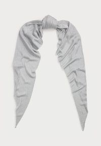 METALLICTK! KNIT DIAMOND SCARF - Tuch - light pewter