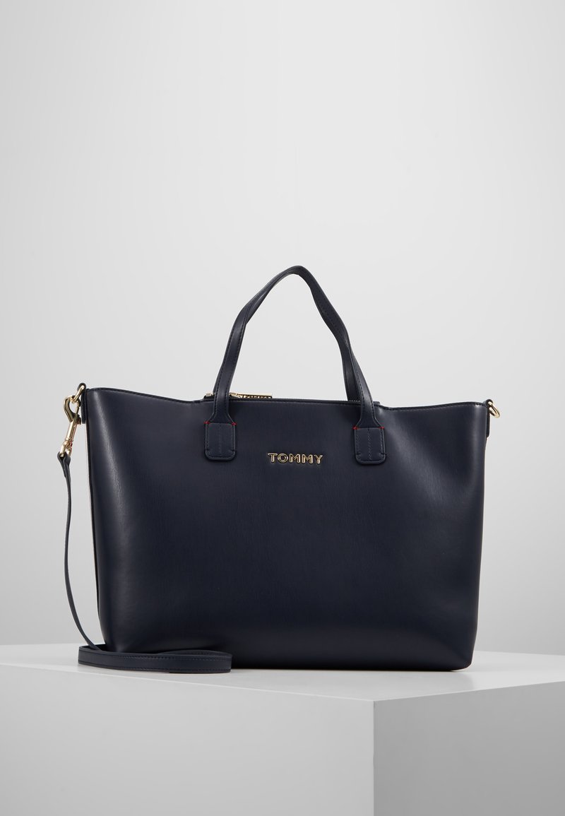 Tommy Hilfiger ICONIC SATCHEL Handbag blue Zalando.ie