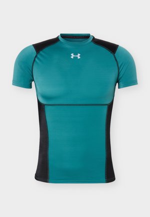 Under Armour, ELITE - Φανέλα - rack green/ultimate black