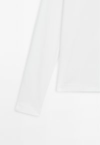 Massimo Dutti INTERLOCK LONG SLEEVE - Top s dlouhým rukávem - white