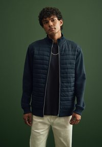 Next QUILTED HYBRID REGULAR FIT - Light jacket - navy blue