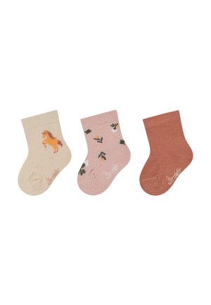 3ER-PACK PFERD - Socken - melange ecru