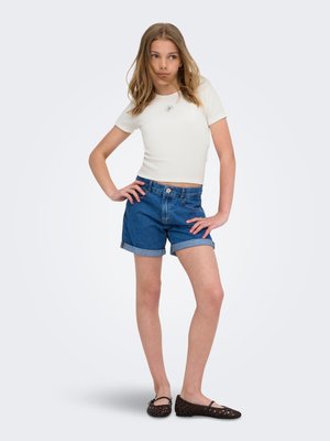 ONLY GIRLS, T-SHIRT KOGELVA T-SHIRT - T-shirt basic - cloud dancer