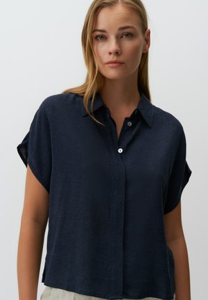SHORT SLEEVE - Overhemdblouse - dark blue