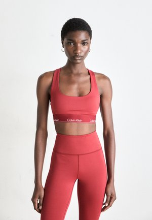 SPORT MODERN SUPPORT BRA - Toppe - fall berry