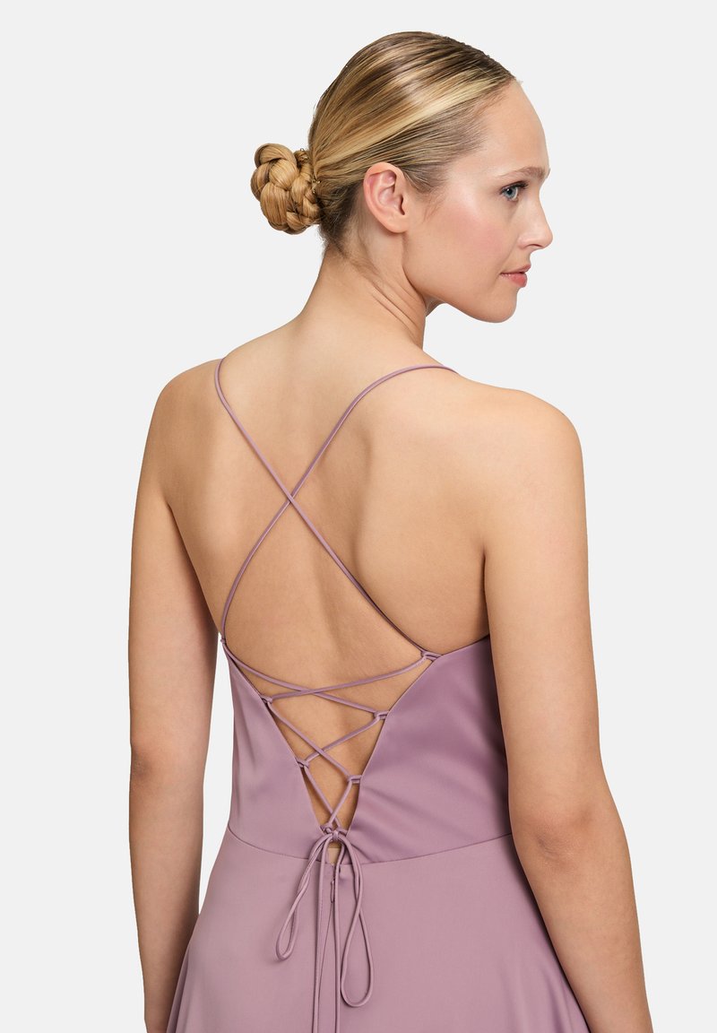 sachin and babi light blue dress Athelstan Frosted Lilac Maxi Dress