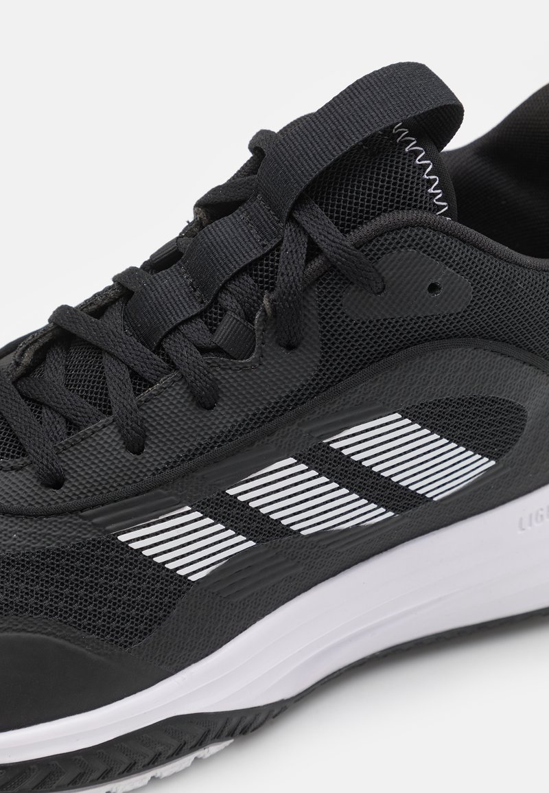 adidas Performance OWN THE GAME 3 - Basketball shoes - core black/footwear  white/black - Zalando