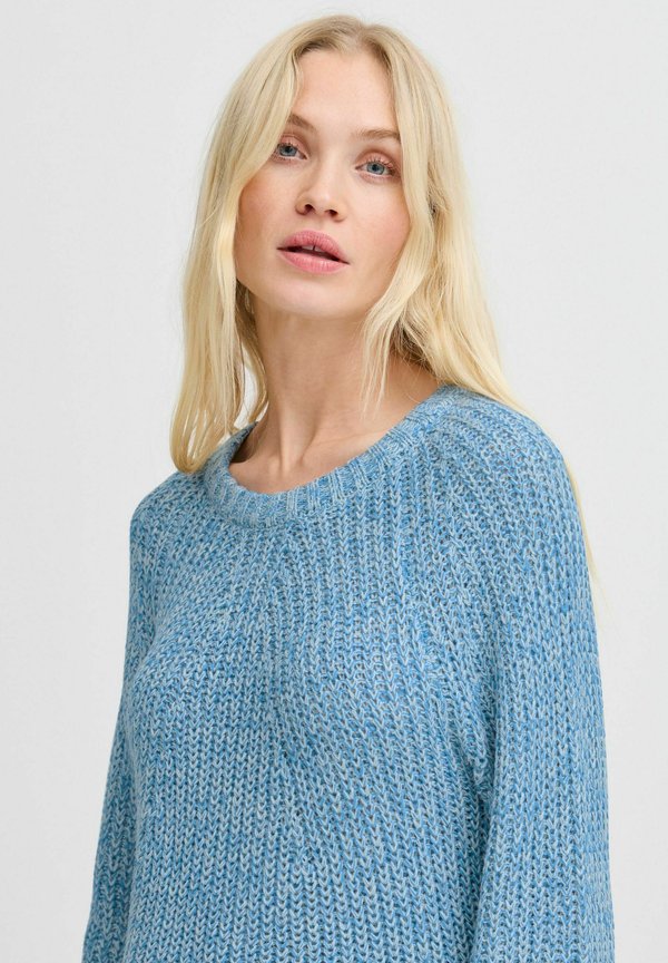 BYNOMI - Jumper - riverside melange3