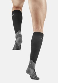 CEP LIGHT MERINO HIKING COMPRESSION SOCKS KNEE-HIGH MEN - MADE IN GERMANY - Kniestrümpfe - black