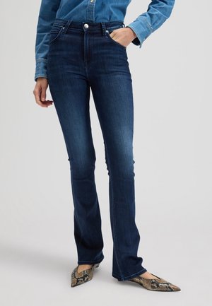 BREESE - Bootcut-teksad - darker days