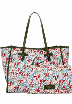 Gianni Chiarini MARCELLA LIBERTY POPPY DAISY MILITARE - Torba na zakupy