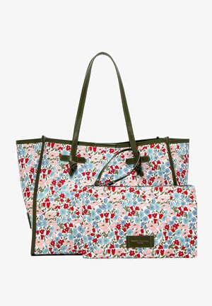 Gianni Chiarini MARCELLA LIBERTY POPPY DAISY MILITARE - Torba na zakupy