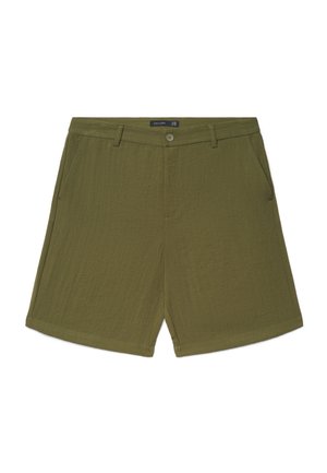 Calliope PANTALONE CORTO TINTA UNITA - Shorts - verde militare