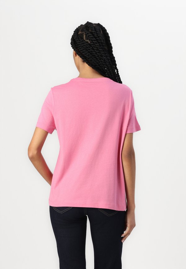 CREW NECK - Print T-shirt - bright rose2