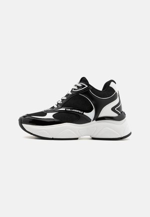 KOMET WEDGE OVERLAY - Trainers - black