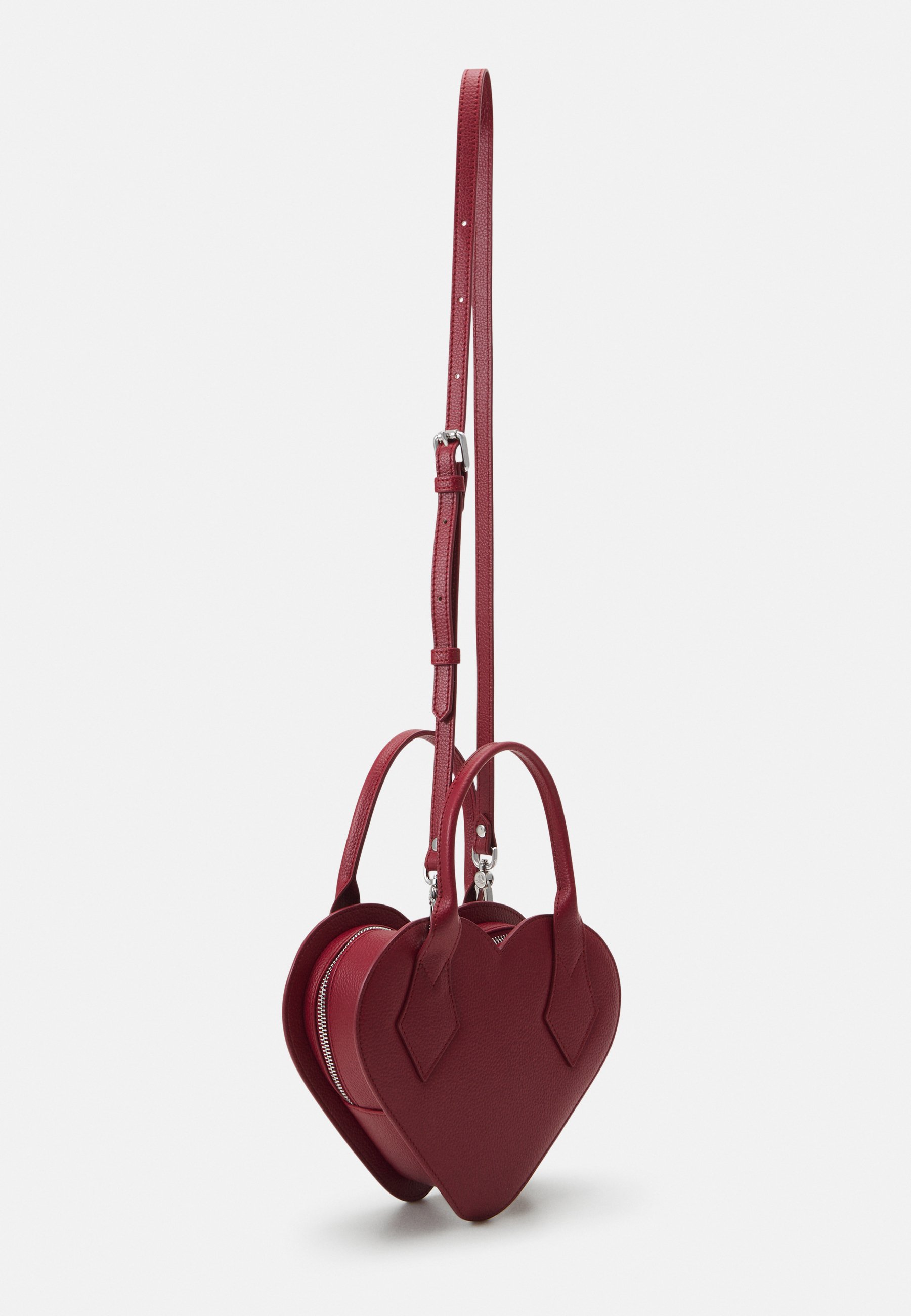Vivienne Westwood JOSEPHINE HEART CROSSBODY - Handtasche - red/rot