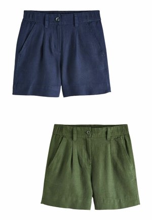 BLEND 2 PACK REGULAR FIT - Rövidnadrágok - navy blue khaki green