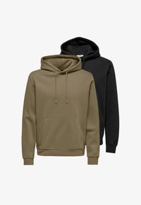 Unausgewählt, schwarz   braun