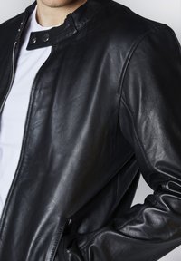 Bolongaro Trevor RACER - Chaqueta de cuero - schwarz