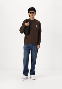 Jack & Jones JCOVICTOR UNISEX - Sweatshirt - chocolate brown