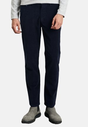 COMFORT FIT SIDE POCKET - Broek - navy blue