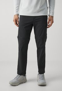 Jack Wolfskin WANDERTHIRST ZIP  - Lauko kelnės - granite black
