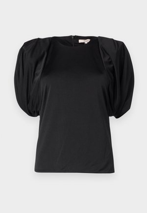 Et Ochs SERENA TOP - T-Shirt print - black