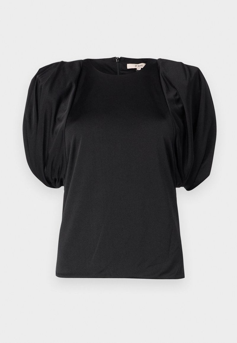 Et Ochs T-shirt print zwart