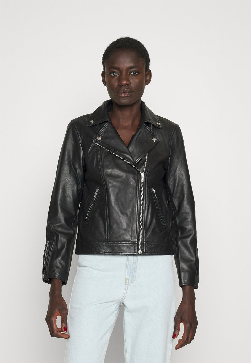 YAS - Yasisabel Leather Jacket - 5105116 Black