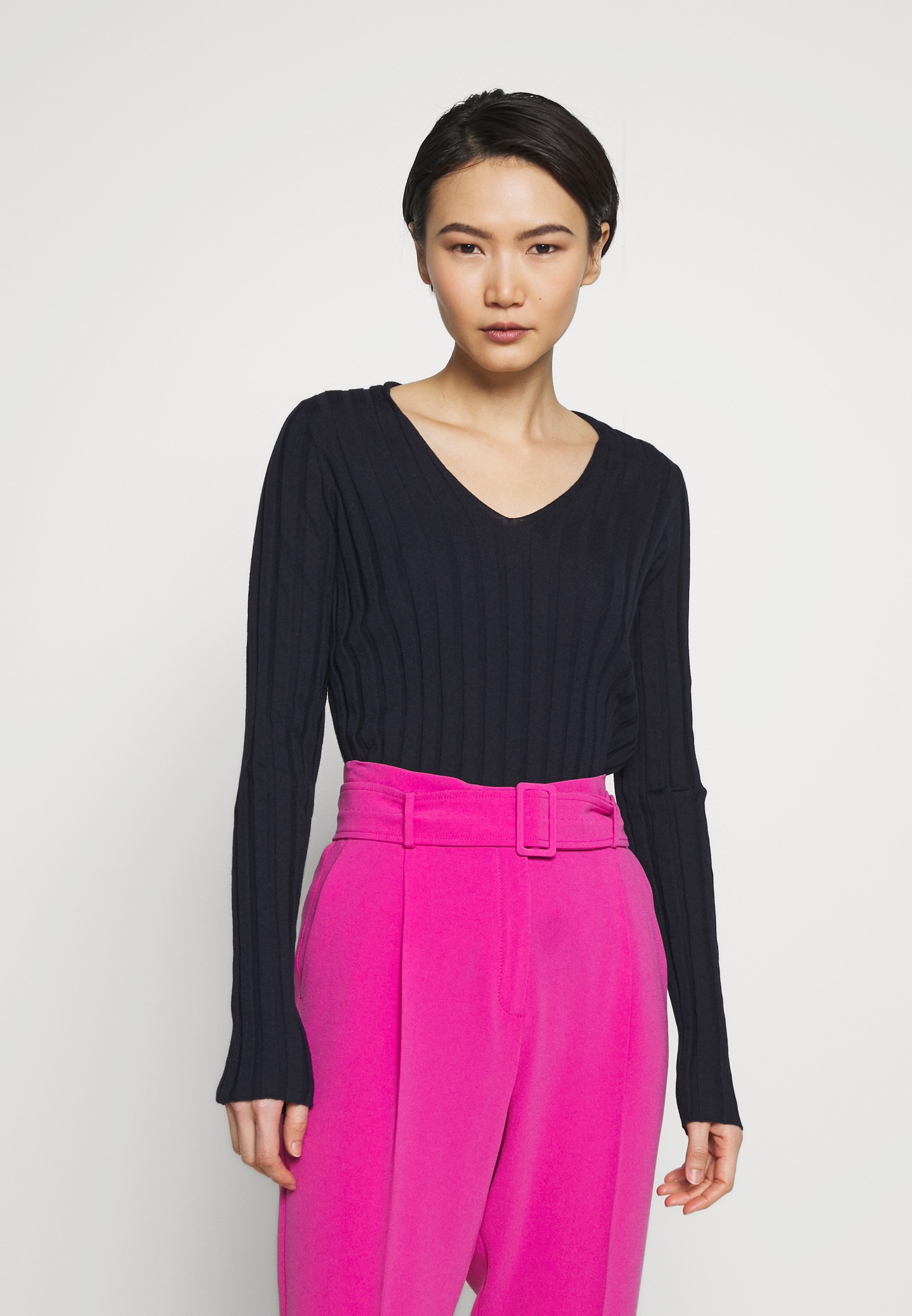 Filippa K WENDY Strikkegenser navy Zalando.no Filippa K WENDY TURTLENECK - Strikkegenser - navy