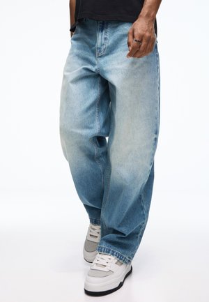 SUPER  - Blugi largi - blue denim