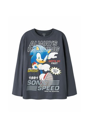 Name it NKMATTI SONIC LS NREG TOP BOX NOOS SKY - T-shirt à manches longues - blue