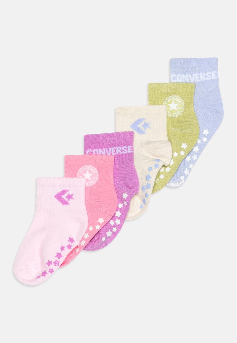 Converse CORE GRIP UNISEX 6 PACK - Calze - mystic sky/multicolore ...