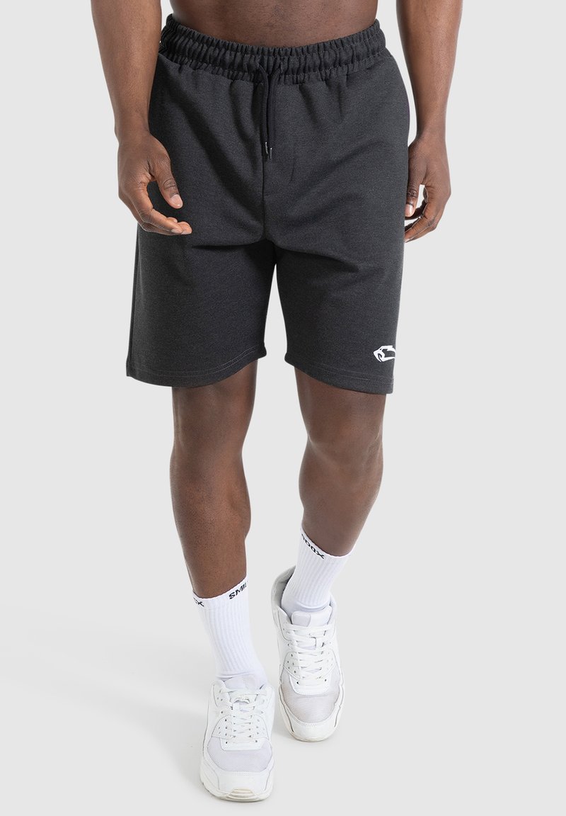 Smilodox NALE TRAINING SHORTS - Korte broeken - schwarz melange