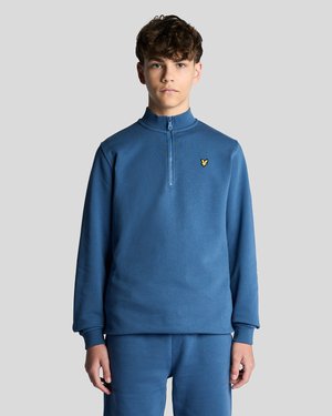 QUARTER ZIP UNISEX - Φούτερ - blue
